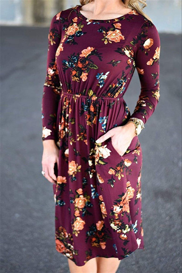 Casual Long Sleeve Dress