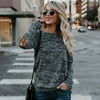 Women's Sequins Long-Sleeved T-shirt