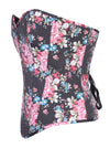 Women's Tube Top Print Corset