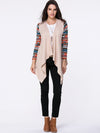 Printed  Long Sleeve Cardigans