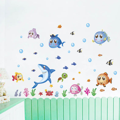 Cartoon Waterproof Wall Sticker