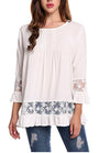 New Long Sleeve Lace T-Shirt