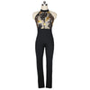 Women's Sexy Hanging Neck Sequin  Slim Jumpsuit