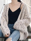 Long Sleeves Loose Cardigan Sweater Tops