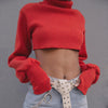 Fashion Long Sleeve Short Sweater