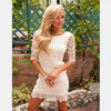 Slim Round neck Lace Bodycon Dress