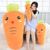 Creative Carrot Expression Pillow