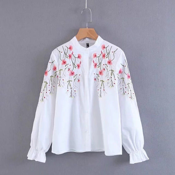 Women's Print Long Sleeve Shirt