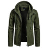 New Men's Cotton Hooded Jacket