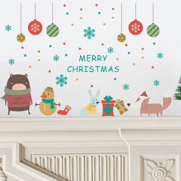 Christmas Decoration Wall Sticker