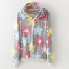 Coral fleece Printing Long Sleeve Hoodies