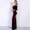 2022 sexy European and American elegant strapless V-neck party evening dress