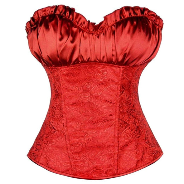 Women's Printed Stitching Corset