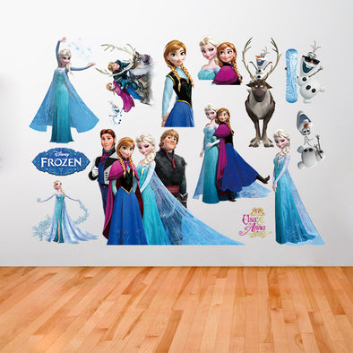 Cartoon Ice Romance Wall Sticker