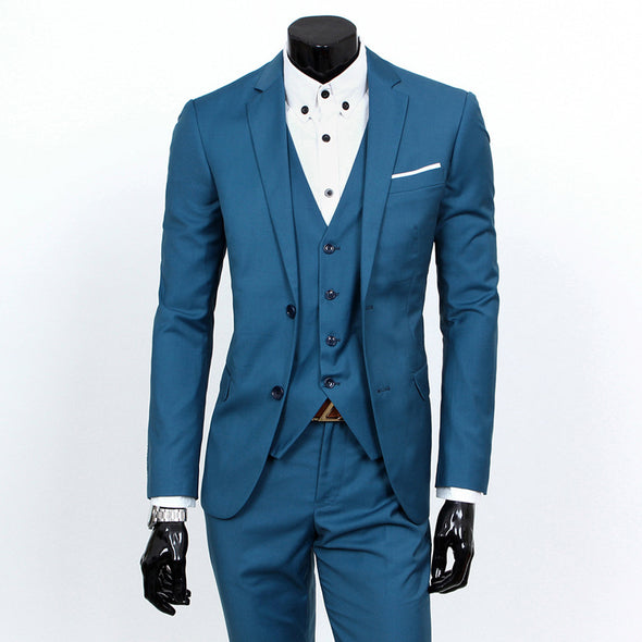 High Quality Business Casual Three-piece Suit