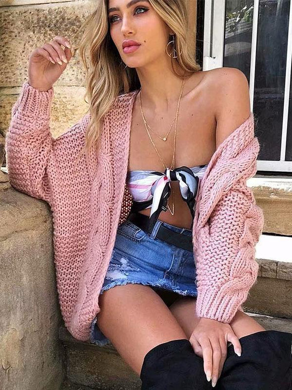 Knitting Long Sleeves Sweater