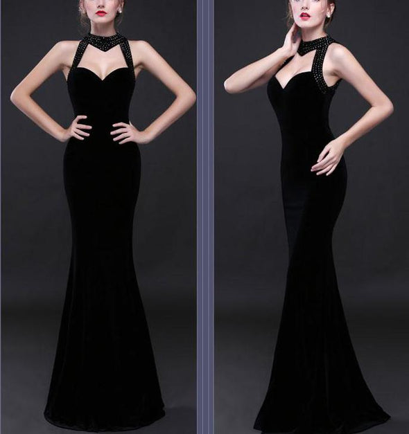 Fishtail Slim Sexy Evening Dress