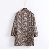 Animal Print Leopard Casual Blazer Outwear