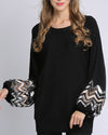 Loose O-Neck Long-Sleeved Sweater