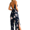 Sexy Split Print Jumpsuit