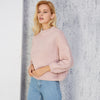 Solid Color Round Neck Knitting Sweaters