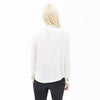 Women's V-neck long-sleeved shirt