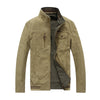 Cotton Double-faced Stand Collar Men's Jacket