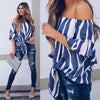 Women's top loose chiffon shirt