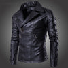 New Fashion Men's Motorcycle Leather Jacket