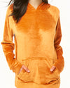 Loose Solid Color Hooded Sweater