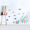 Cartoon Fish Underwater World Decorative Wall Stickers