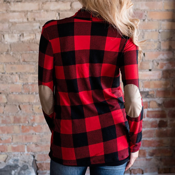 New Plaid Printed Long Sleeve Shirt