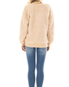 Long Sleeve O-Neck Plush Sweater