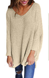 New V-neck Thick Sweater