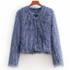 Fashion V-neck Tassel Cardigan Coat