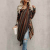 Mid-Length Slim Fashion Striped Sweater