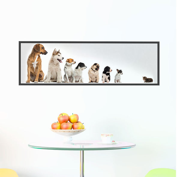 Cartoon Pet Dog Wall Sticker