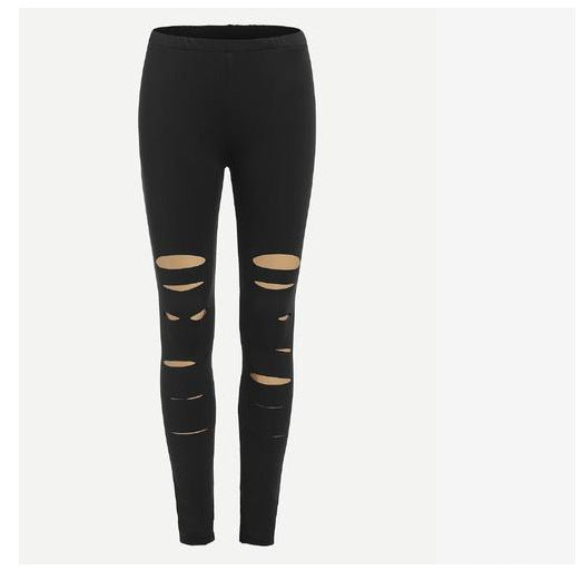 Women's solid color leggings