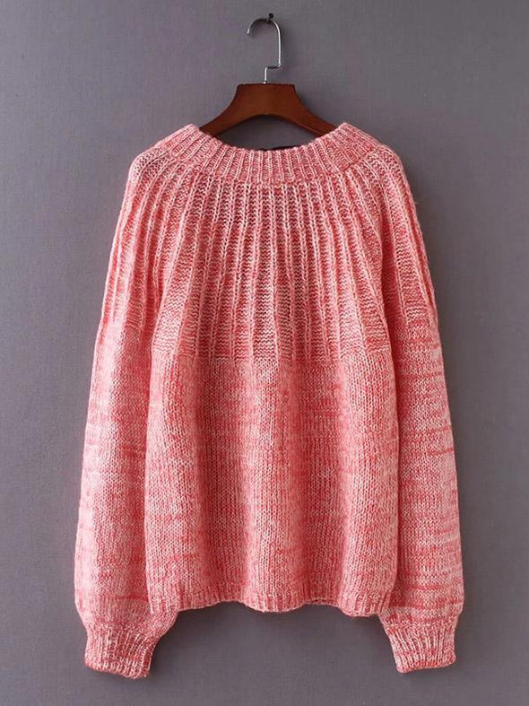 Solid Color Backless Hollow Bandage Sweater Tops