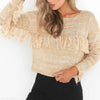 Elegant Round Neck Knit Sweater