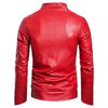 New Large Size Leather Men's Jacket