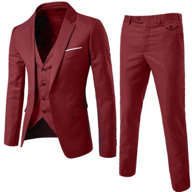 Business Casual Three-piece Suit