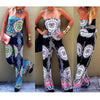 Printed Sexy Backless Tube Jumpsuit