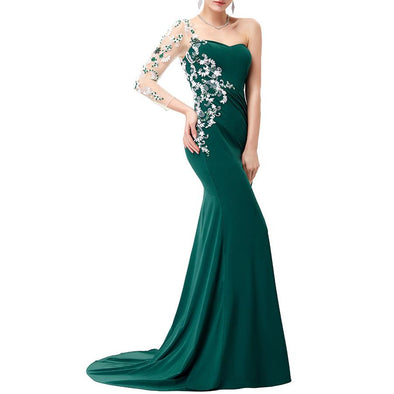 Sweet Lace Mermaid Banquet Evening Dress