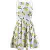 Women's sling print short dress