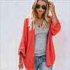 Fashion Bat Sleeve Thin Knit Women's Cardigan