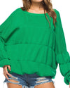 Loose Lantern Sleeve Sweater