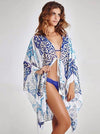 Chiffon Floral Beach Bandage Cover-Ups