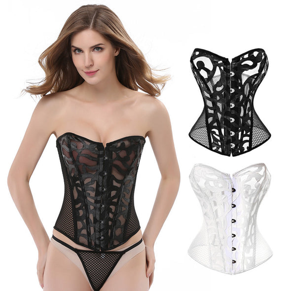 Palace Abdomen Shaping Girdle Mesh Corset