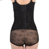 Breathable Front Zip Back Buttoned Corset